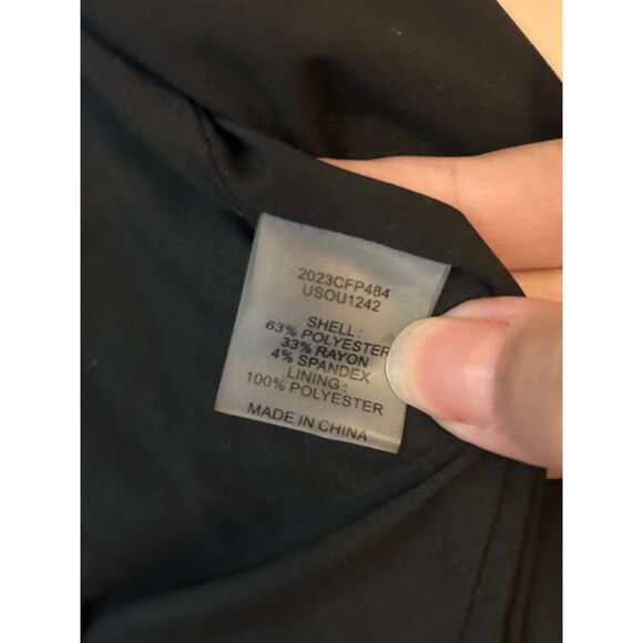 Universal Standard Plus Size Rivington Black Classic Jacket 14-16 NWT - Picture 4 of 7